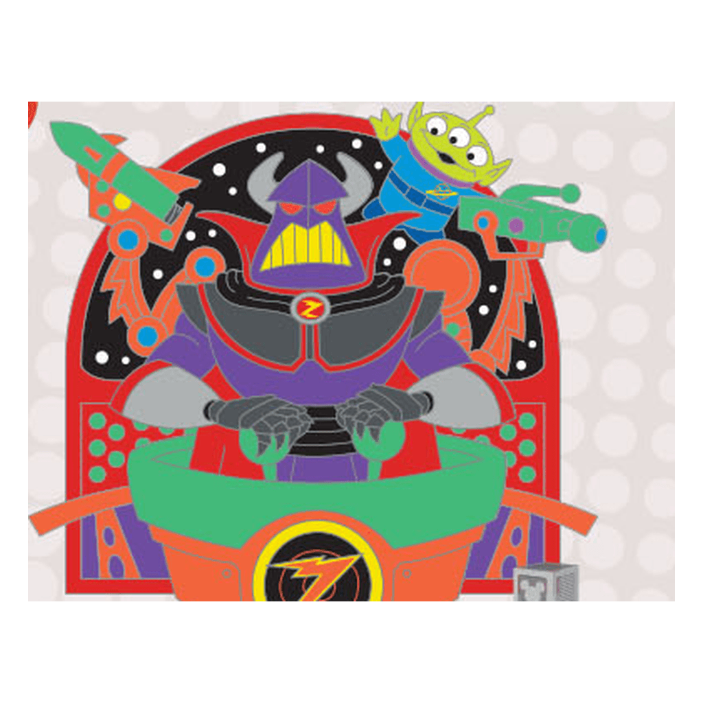Letter Z - Emperor Zurg - Disney Alphabet Collection front