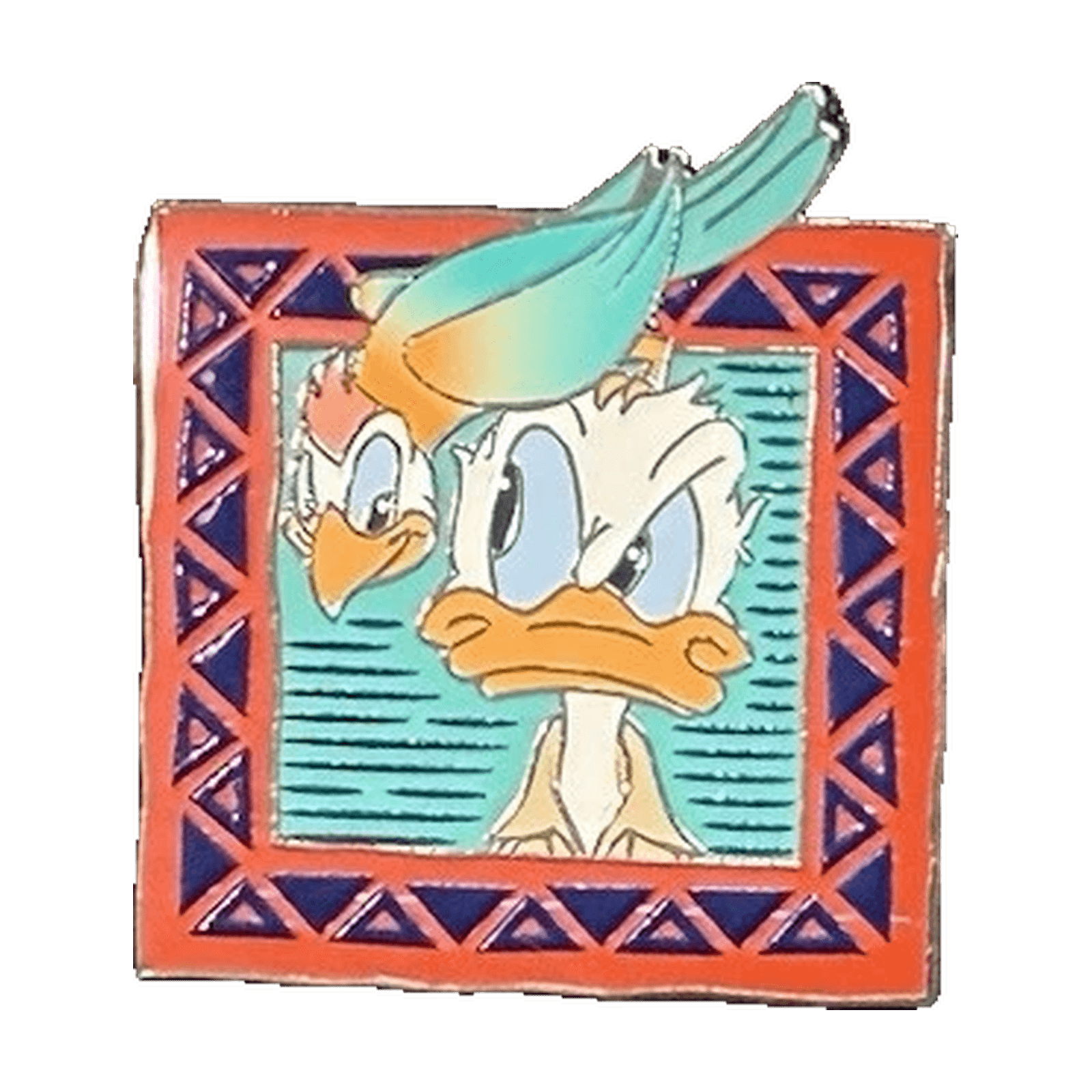Donald Duck with Parrot — Animal Kingdom — Mickey & Friends Mystery Collection front