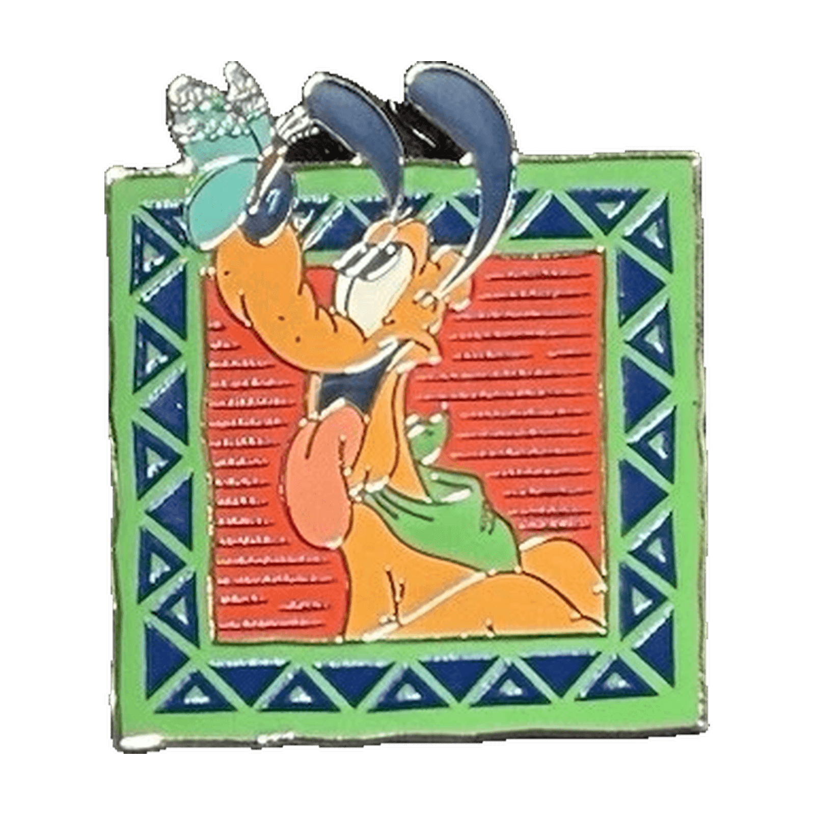 Pluto with Butterfly — Animal Kingdom — Mickey & Friends Mystery Collection front