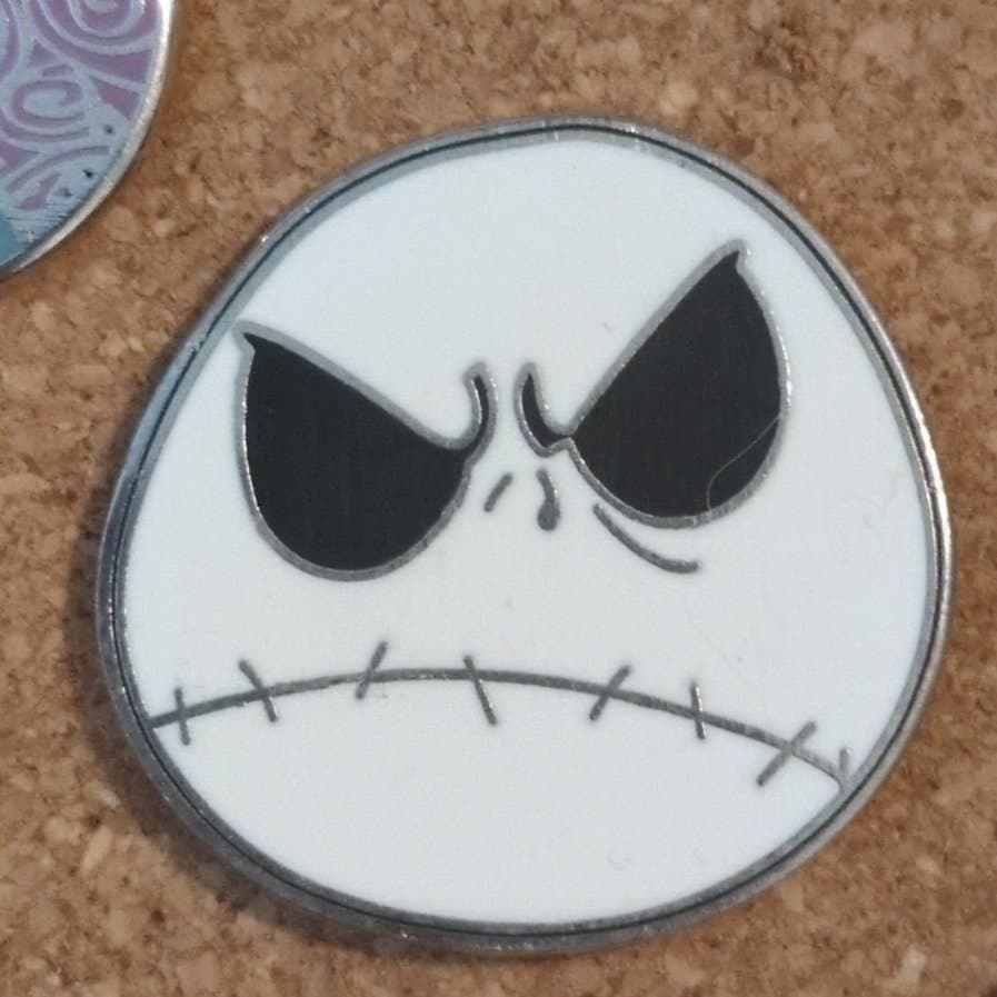 Jack Skellington Angry Face Head Pin