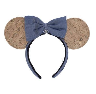 Disney Minnie Ears Headband - Disney Pin Trading - Corkboard Minnie Ears (Removable Bow)