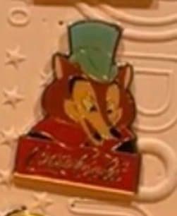J. Worthington Foulfellow (Honest John) & Coca-Cola Pin front