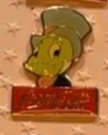 1986 Disney Coke 15th Anniversary Jiminy Cricket Pin