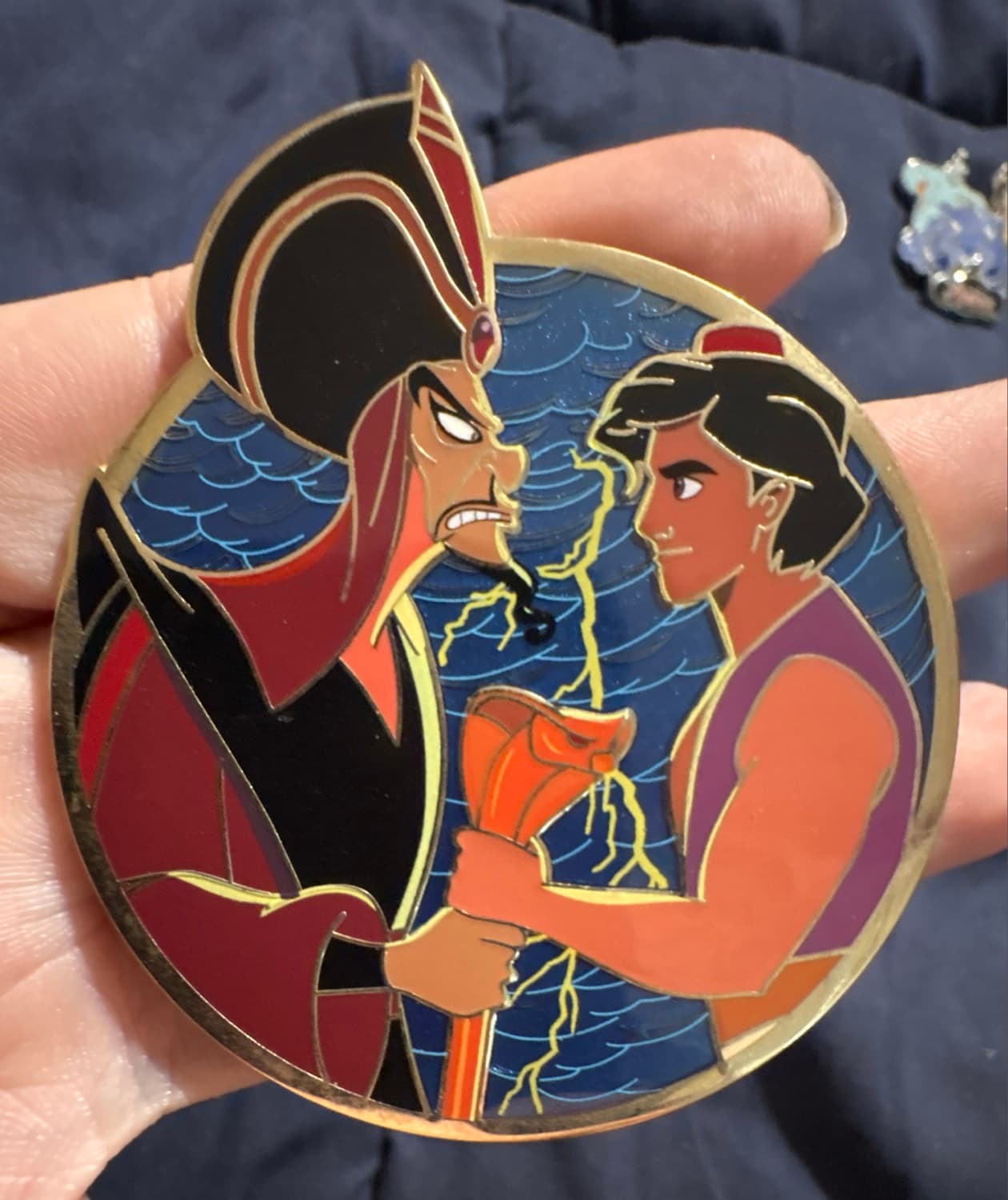 Jafar and aladdin Limited Edition fantasy Pin aladdin Castle Gang