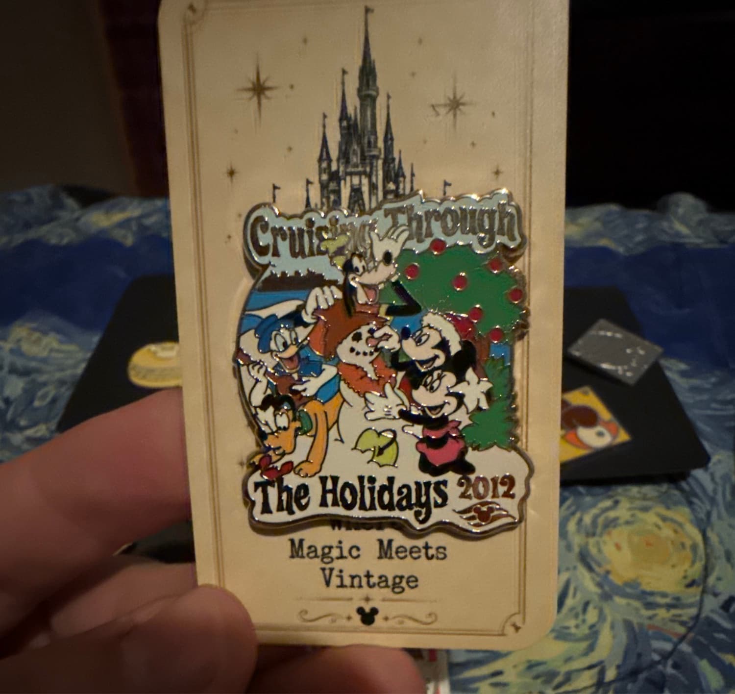 Cruising Through The Holidays 2012 Mickey & Friends Pin