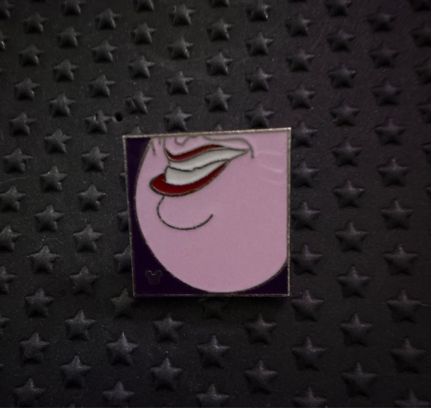 Ursula Smiling Mouth Hidden Mickey Pin front