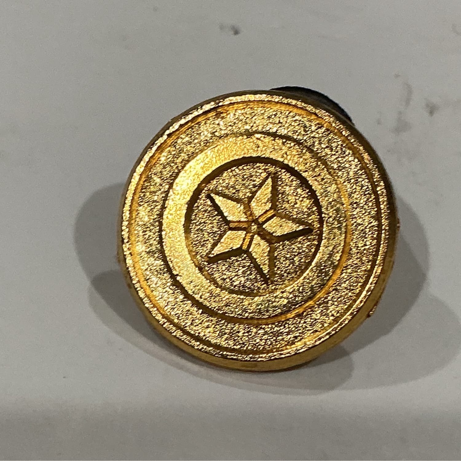 D23-Exclusive Marvel's Captain America Pin Set - Golden Age Shield Pin