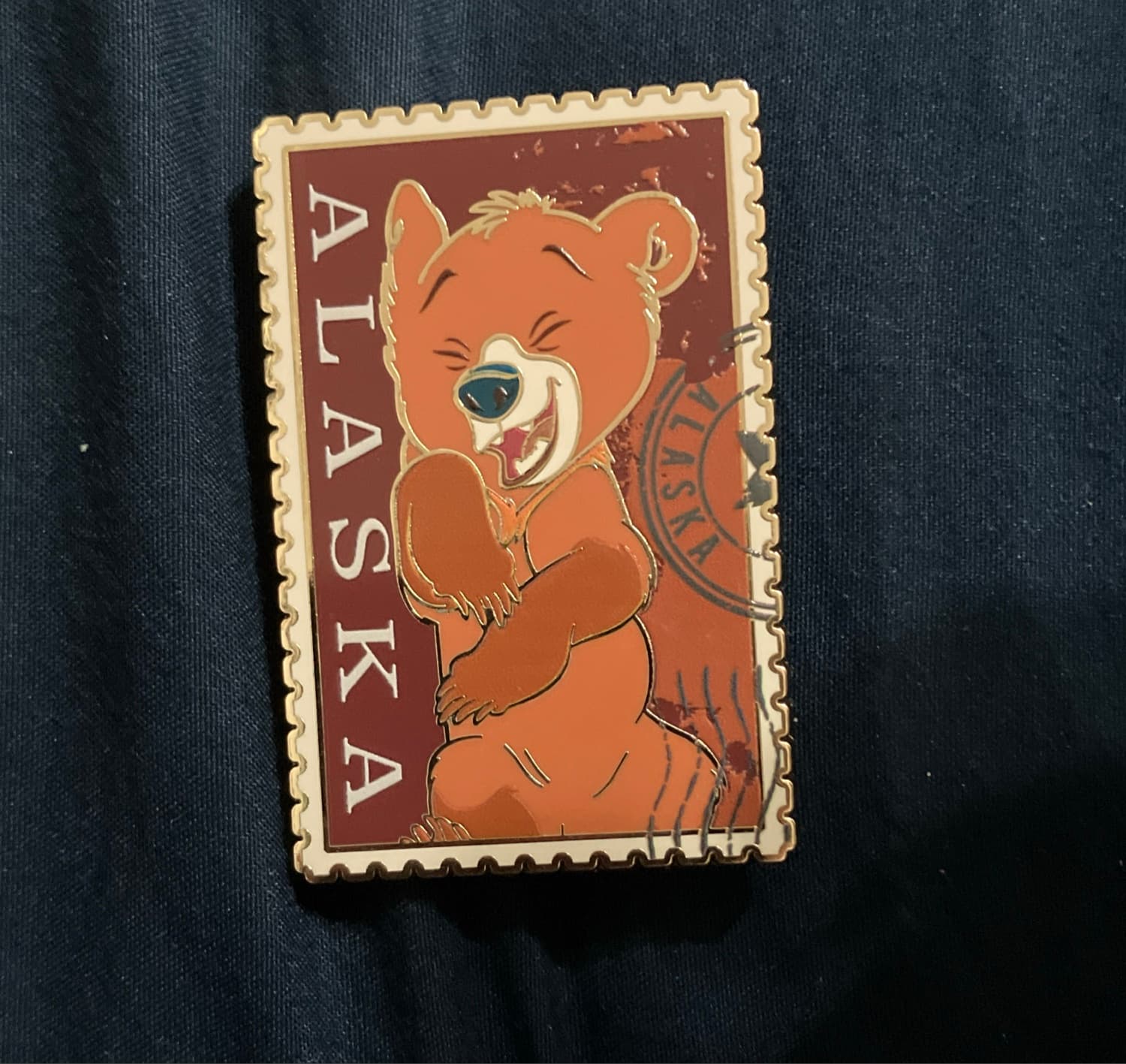 Disney Y2K Character Box Lunch Stamps Mystery Pin