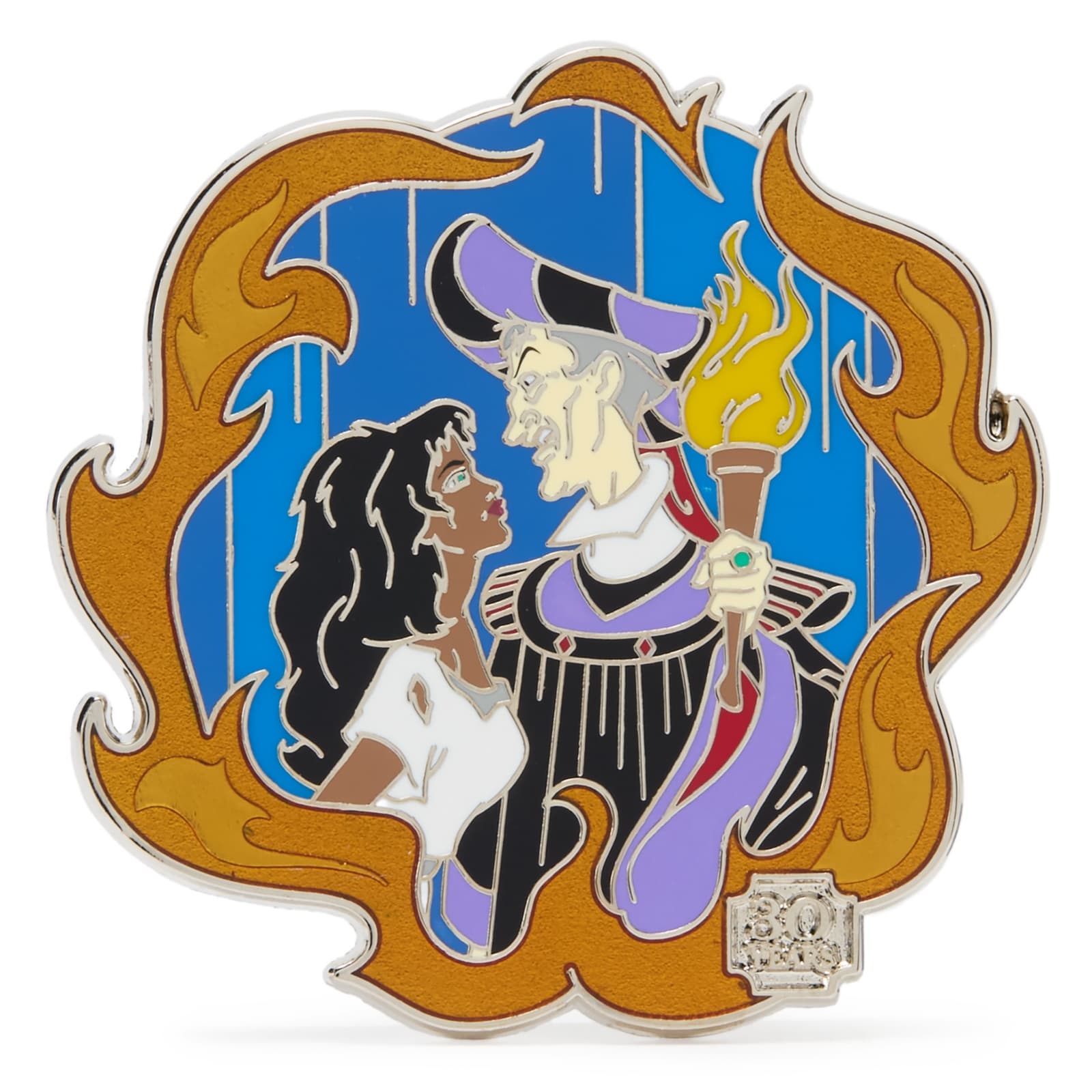 Esmeralda and Frollo Pin – The Hunchback of Notre Dame 30th Anniversary – Limited Release