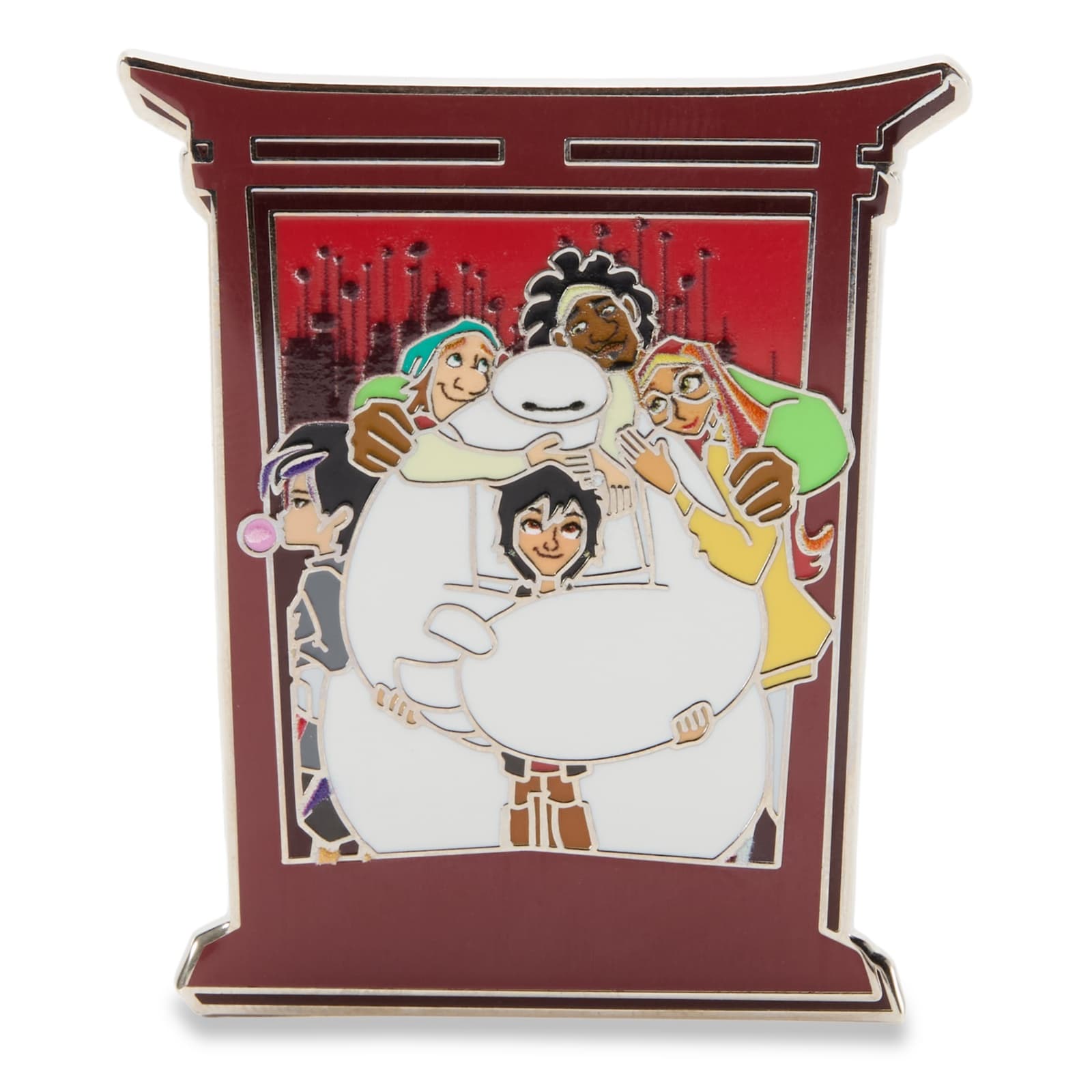 Big Hero 6 Cast Pin front