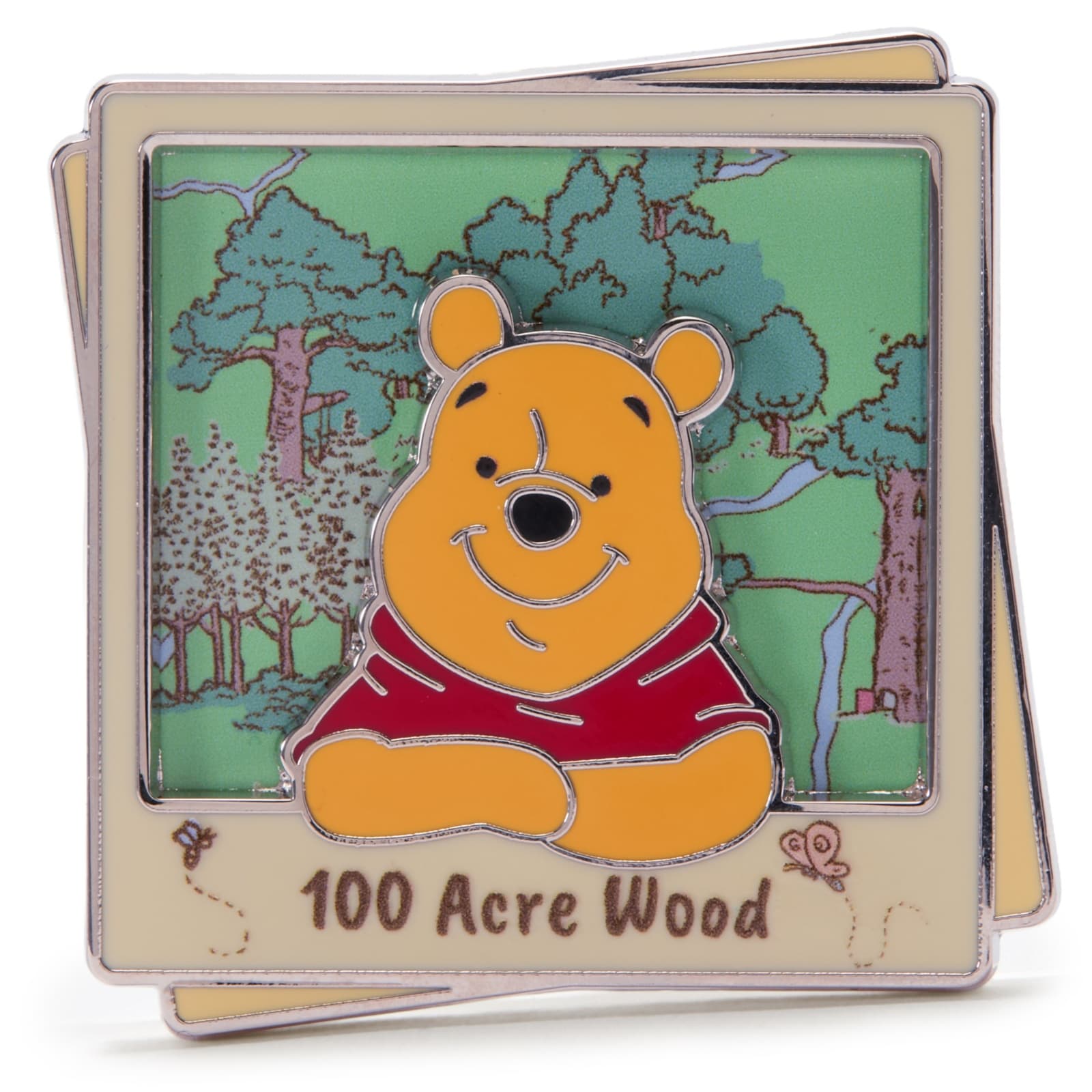 Winnie the Pooh Pin – 100 Acre Wood – Disney Destinations – March – Limited Edition – Exclusive front