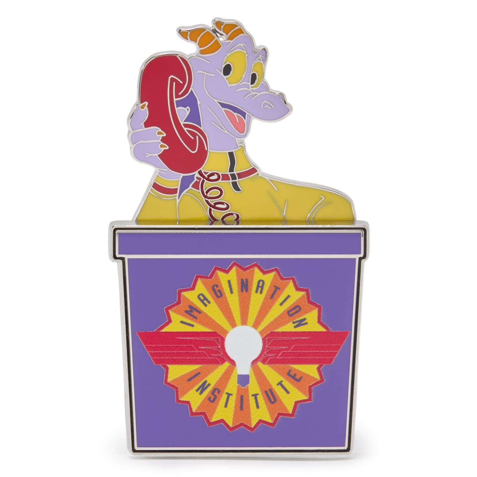 EPCOT Center Figment Telephone Slider Pin