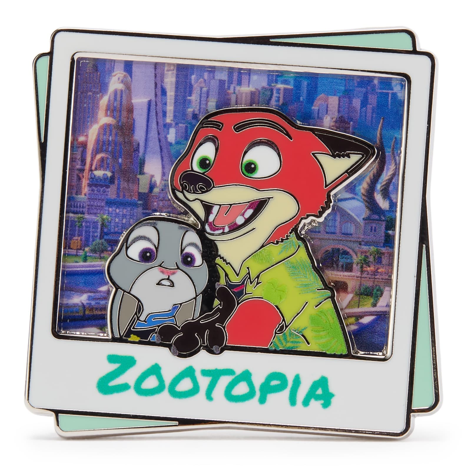 Judy Hopps and Nick Wilde Pin – Zootopia – Disney Destinations – January – Limited Edition – Exclusive front