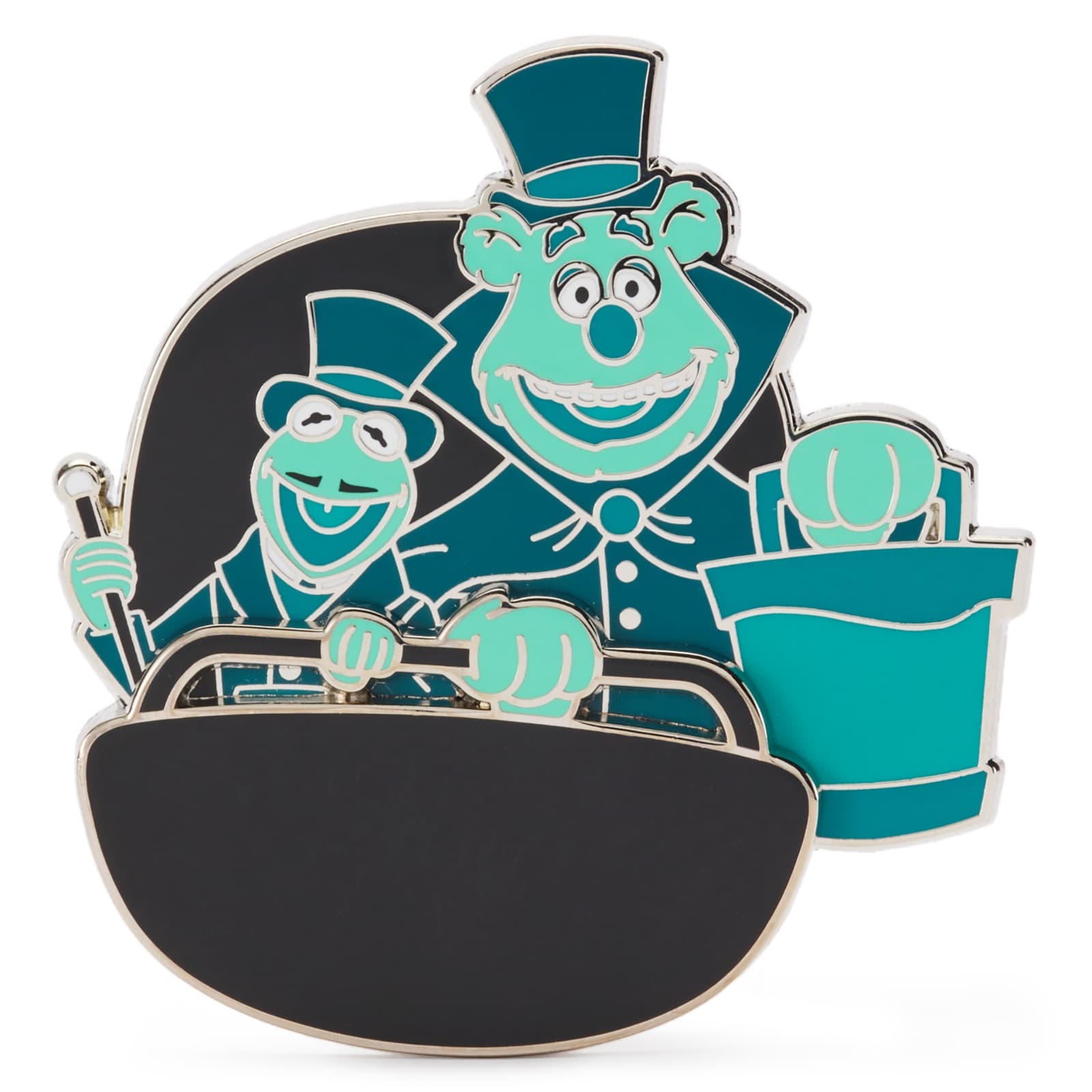 Kermit and Fozzie Bear in Doom Buggy - The Haunted Mansion - The Muppets