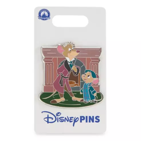 Basil and Olivia Pin – The Great Mouse Detective 40th Anniversary