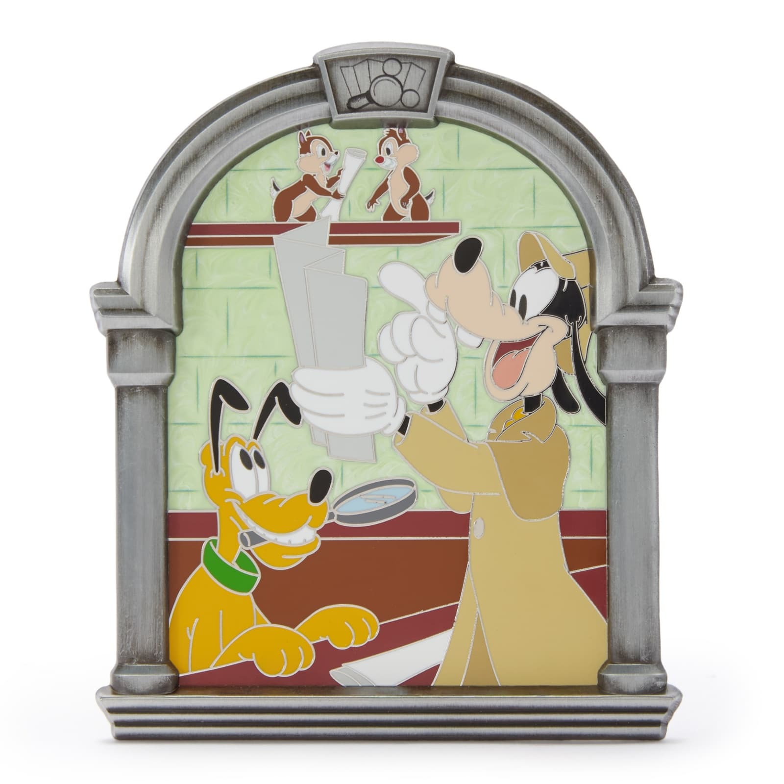 Goofy and Friends – Disney Daring Detectives Jumbo Pin – Limited Edition
