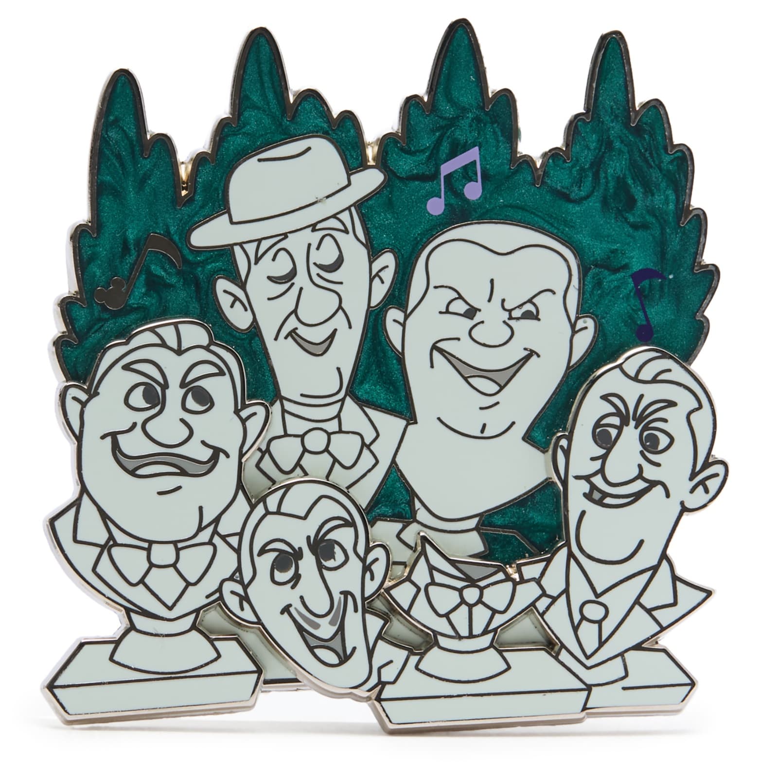 Singing Busts Pin – The Haunted Mansion – Disney Artist Collection by Robert Schilling and Jason Peltz – Limited Edition