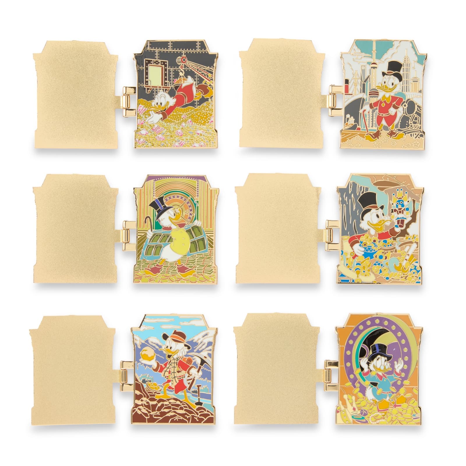 Scrooge McDuck Hinged Mystery Pin Blind Pack – Duck Tales – 1-Pc. – Shanghai Disney Resort