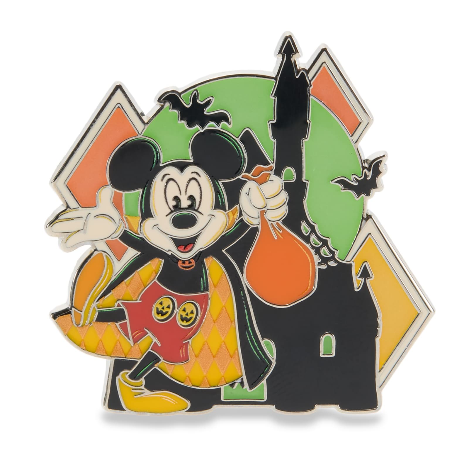 Mickey Mouse Glow-in-the-Dark “Happy Halloween” Pin