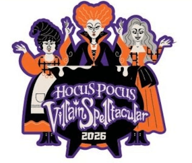 Hocus Pocus Villain Spelltacular 2026 Sanderson Sisters Pin