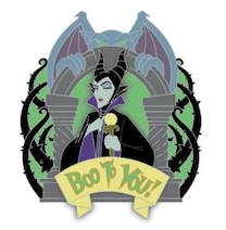 Maleficent “Boo to You!” Mickey's Not-So-Scary Halloween Party 2026 Pin