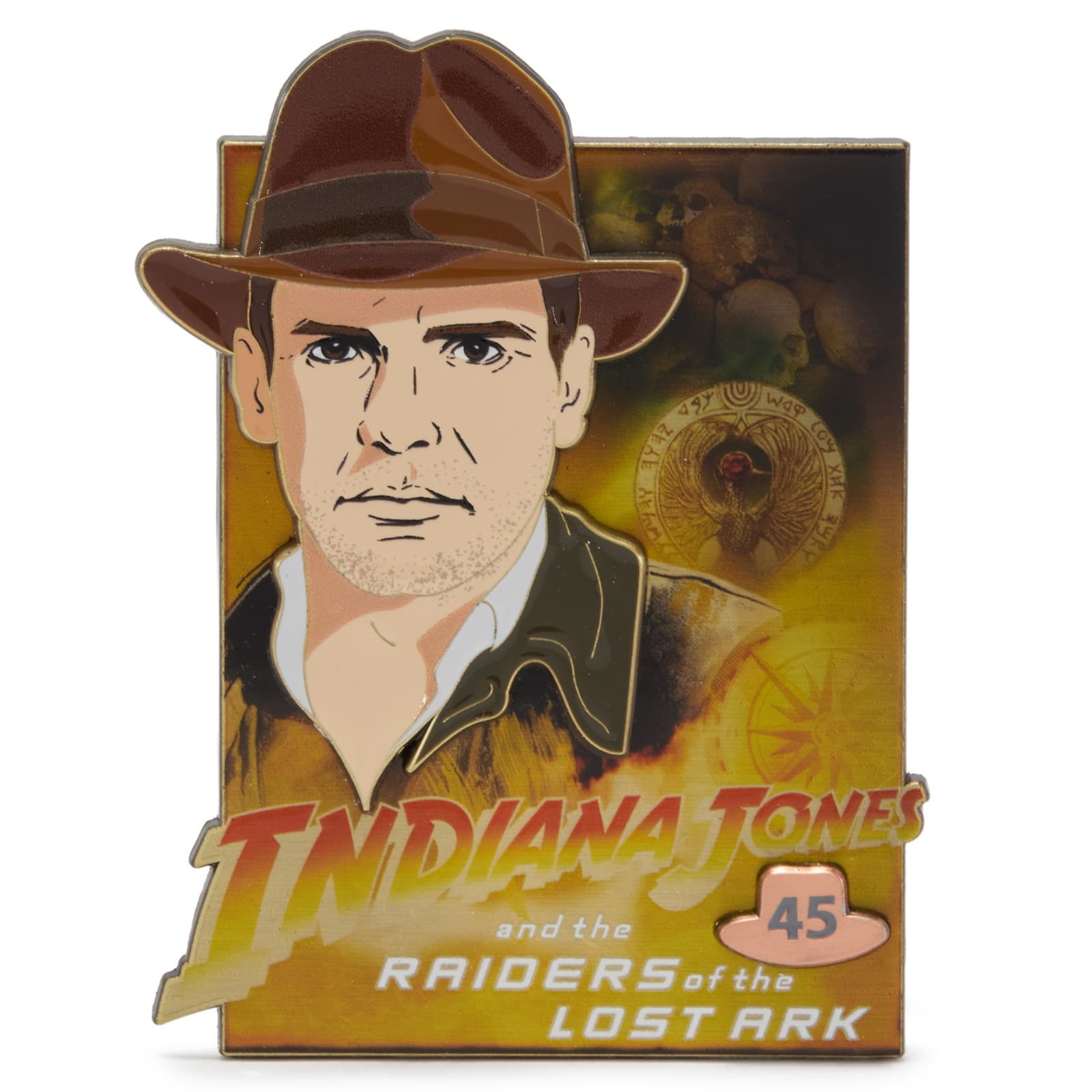 Indiana Jones and the Raiders of the Lost Ark 45th Anniversary Pin – Limited Edition – Exclusive