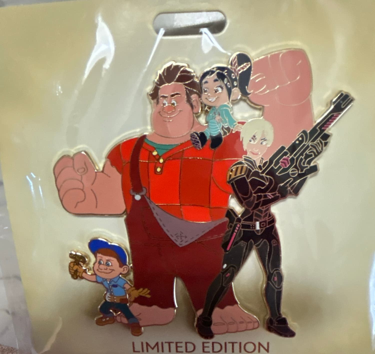 Wreck It Ralph Character Cluster Pin