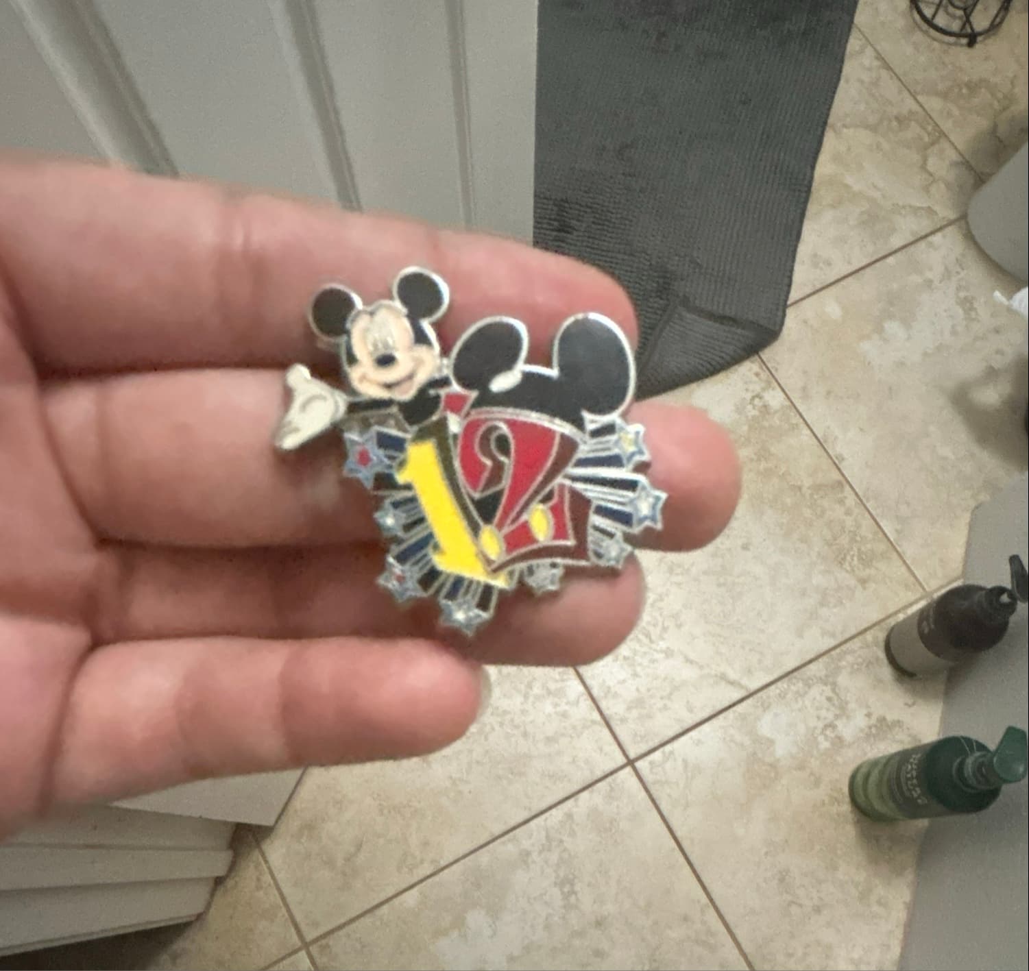 Mickey Mouse Memories Pin #12 of 12 (Diamond Mickey) front