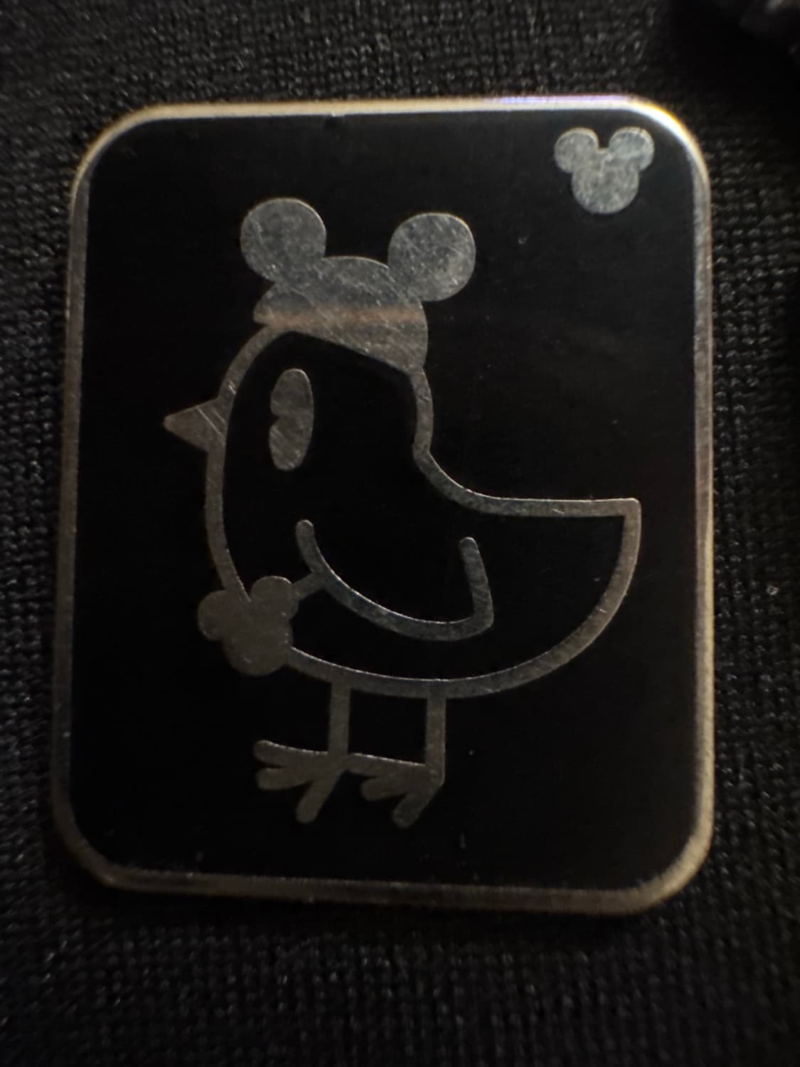 Hidden Mickey Bird with Mickey Ears - Window Decal Series 2008
