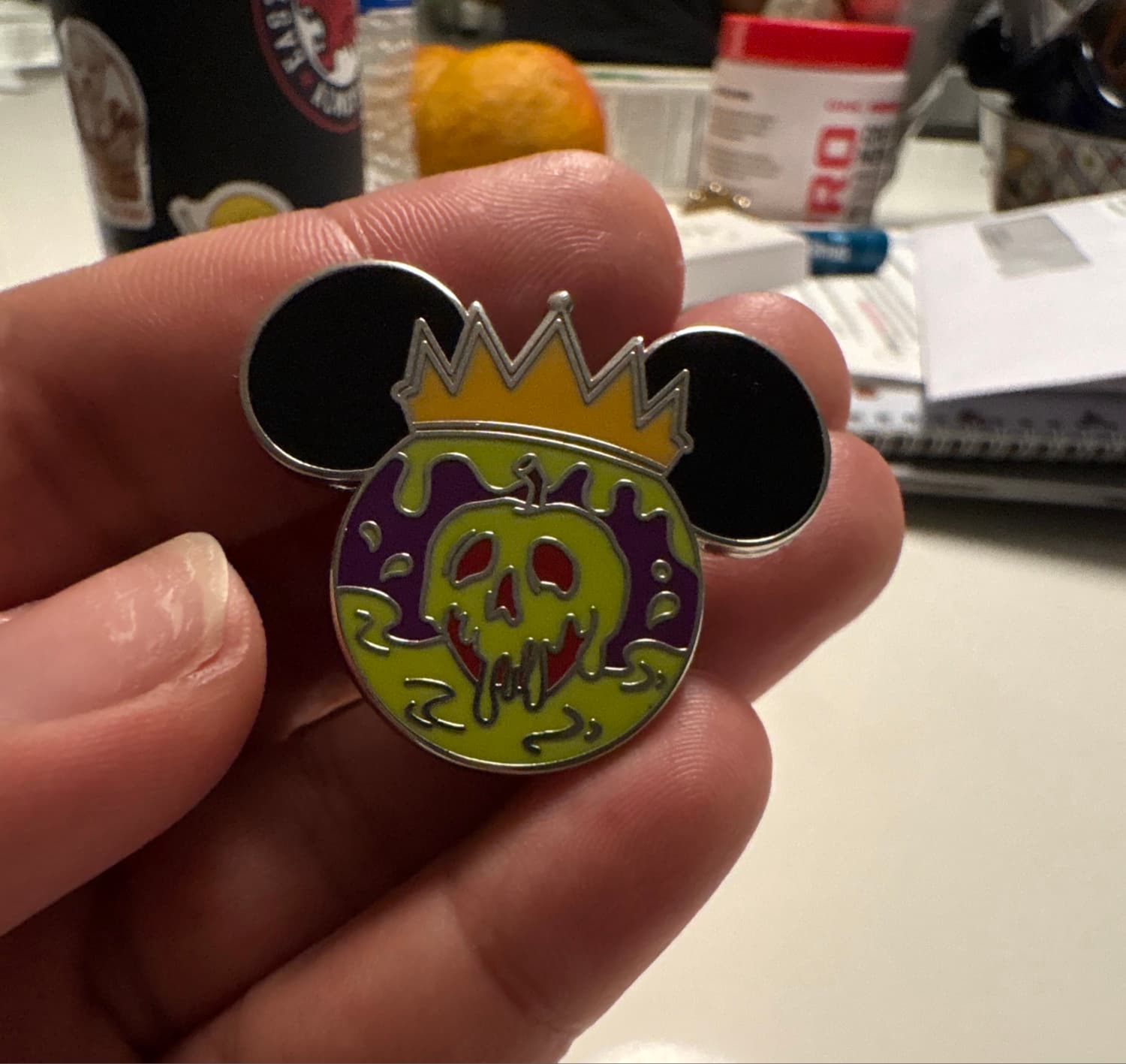 Mickey evil apple