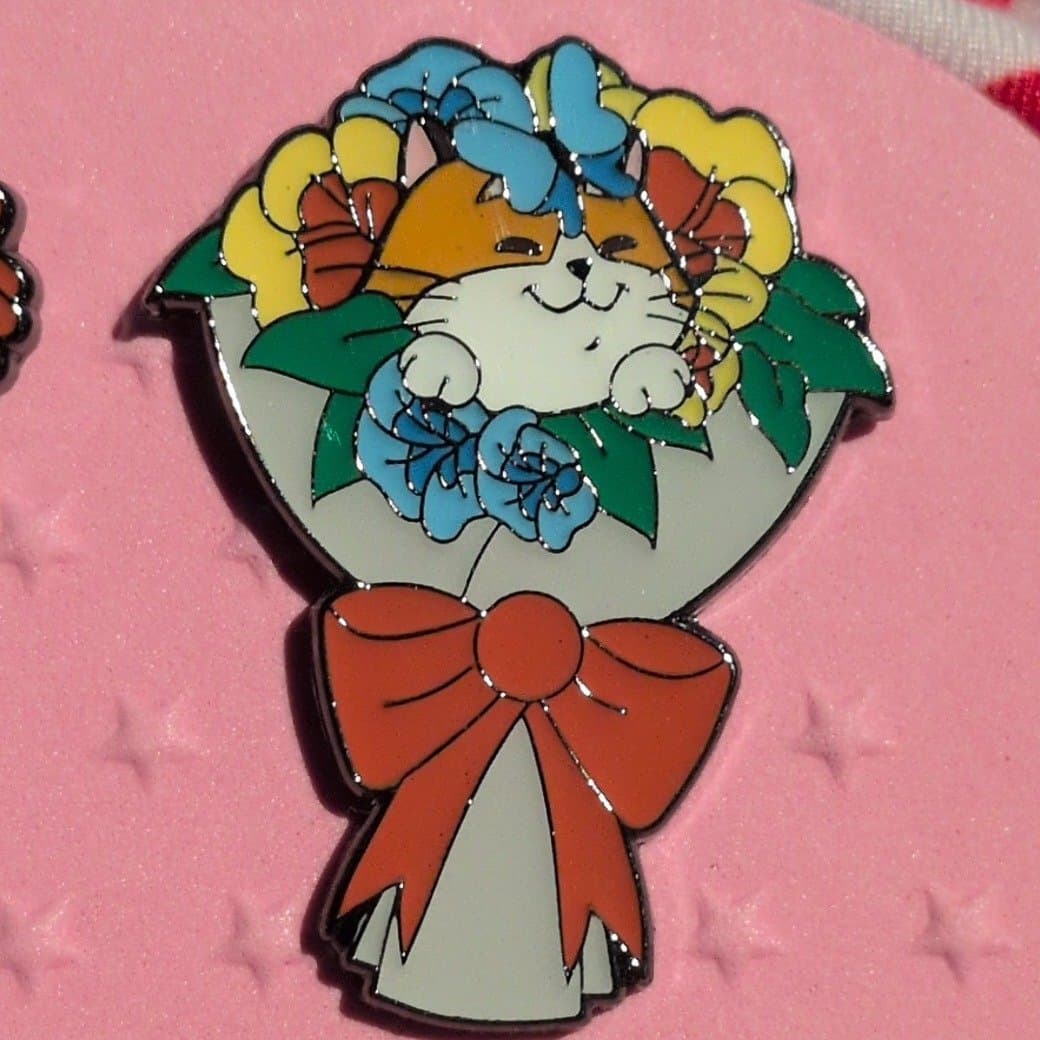 Mochi Loungefly Disney Cat Bouquets Blind Box Pin