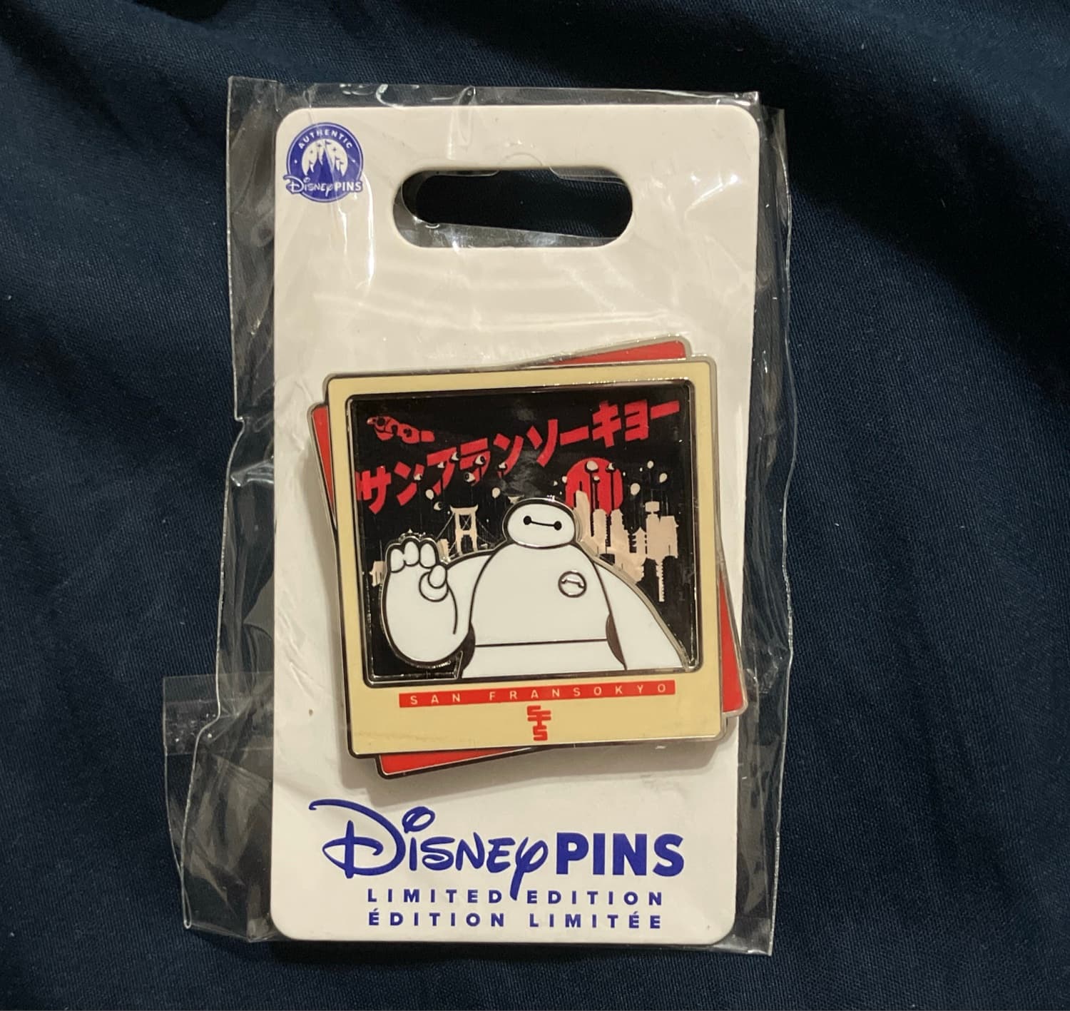 Baymax San Fransokyo Disney Store US Destinations Pin