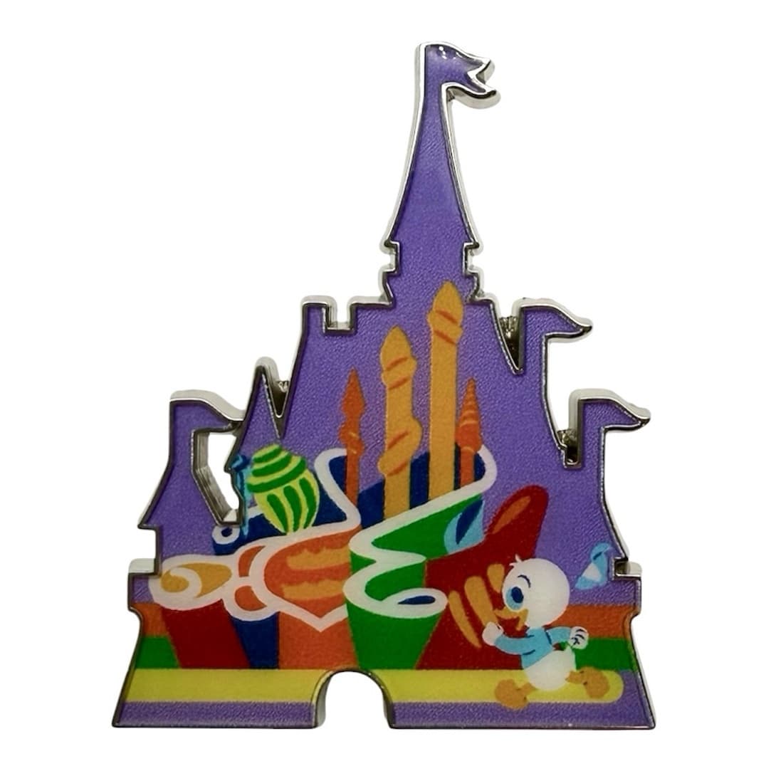 Dewey at Mermaid Lagoon Cinderella Castle front