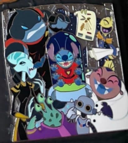 Lilo and Stitch Galactic Federation Characters Pin
