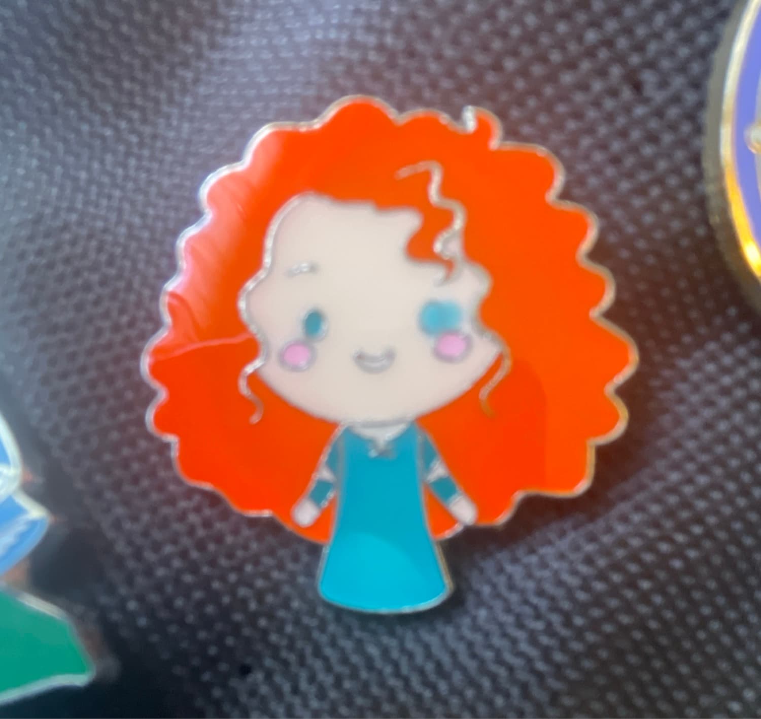 Merida Cuties Opening Edition Disney Parks Princess Booster Pin front