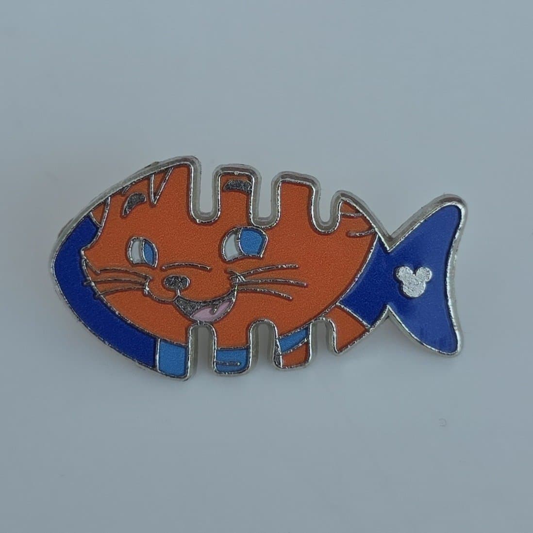 Toulouse Fishbone Hidden Mickey Pin front