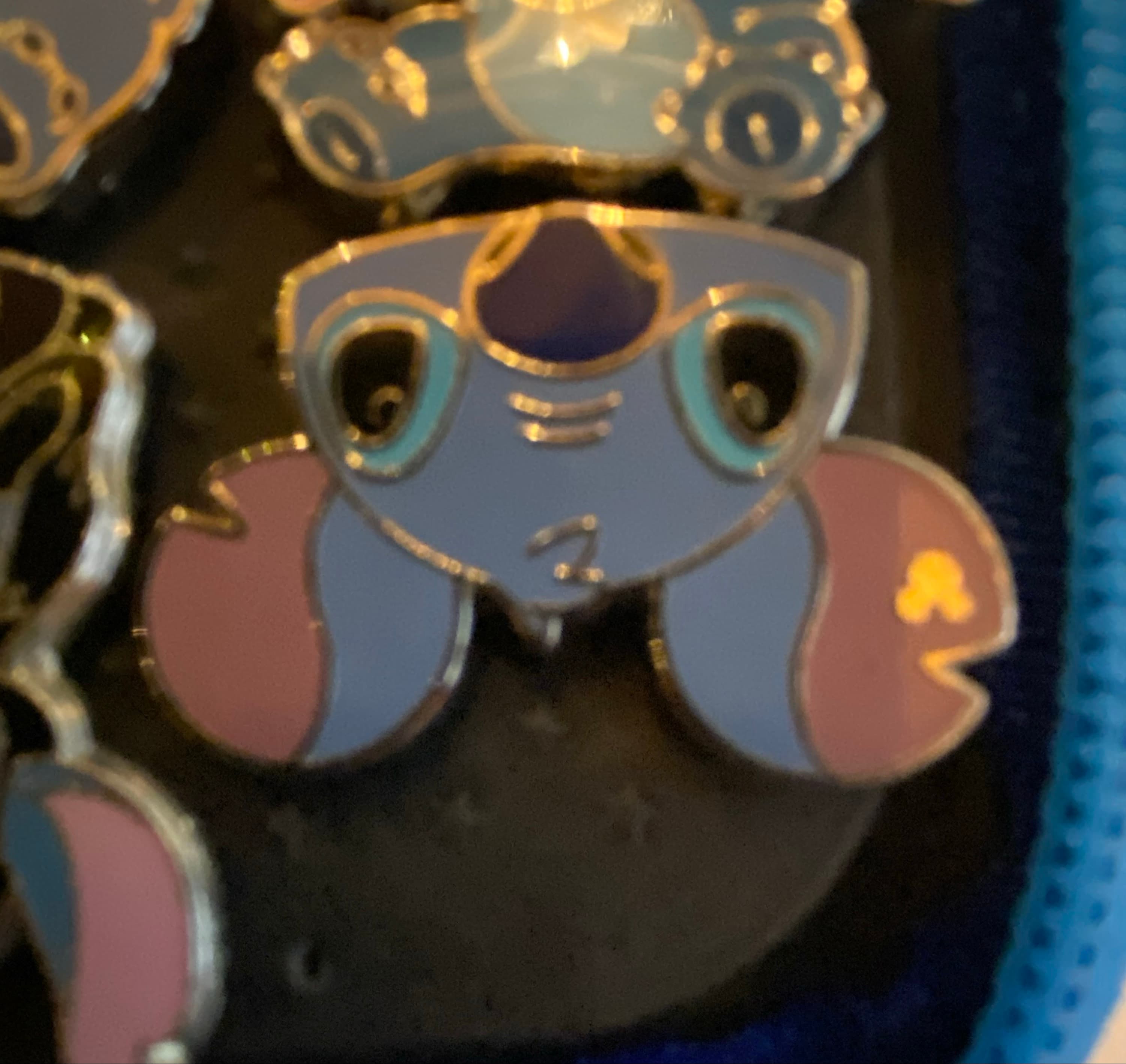 Stitch as Experiment 297 Mickey Cap-Hidden Mickey front