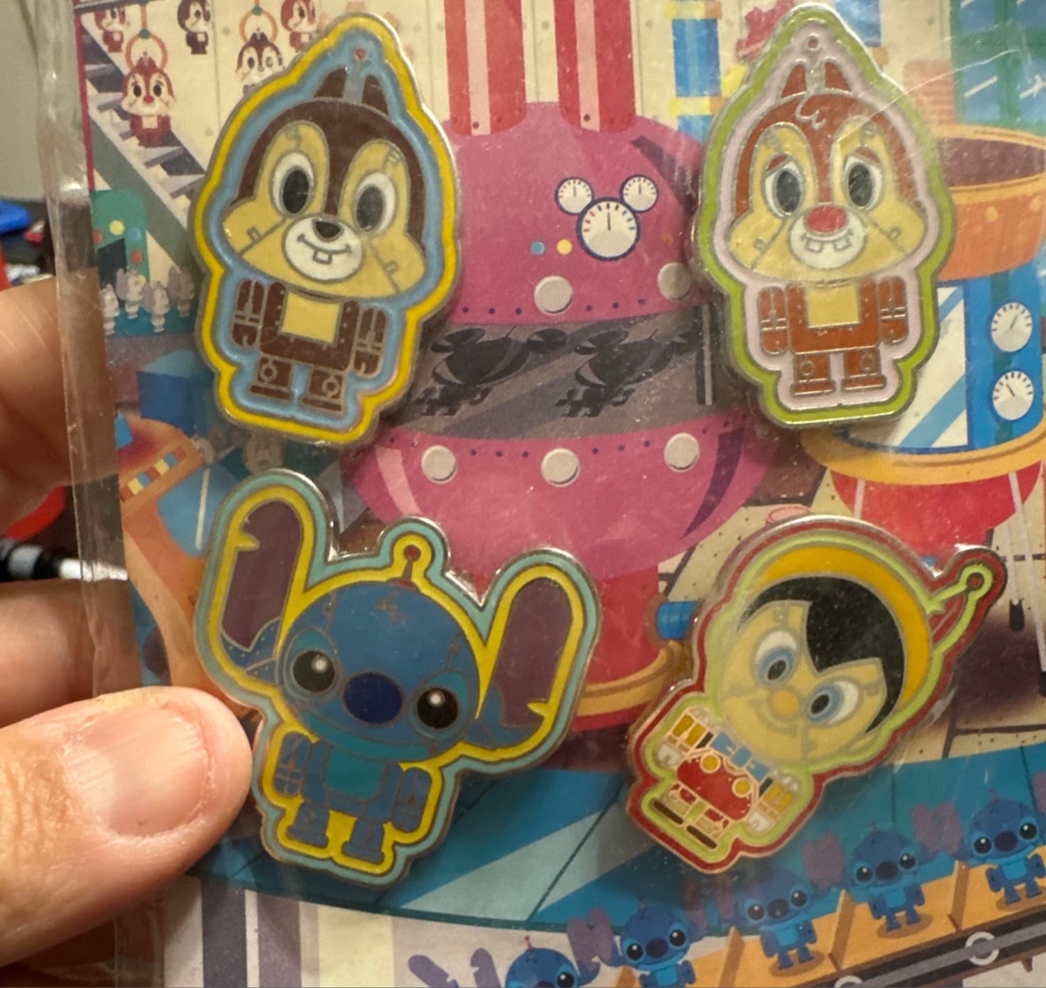 Mechanical Character Pin set