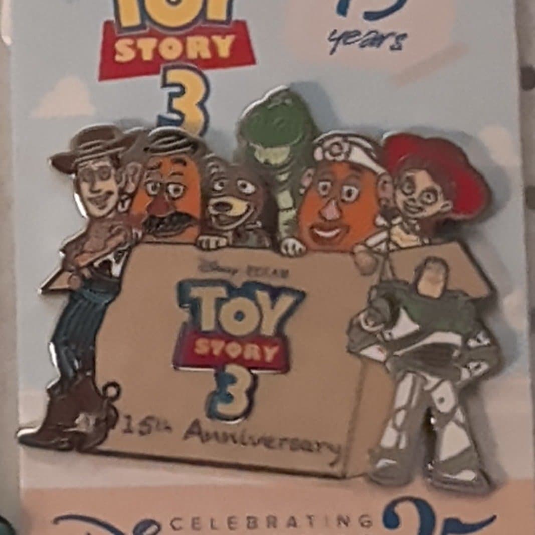 Toy Story 3 15th Anniversary Pin