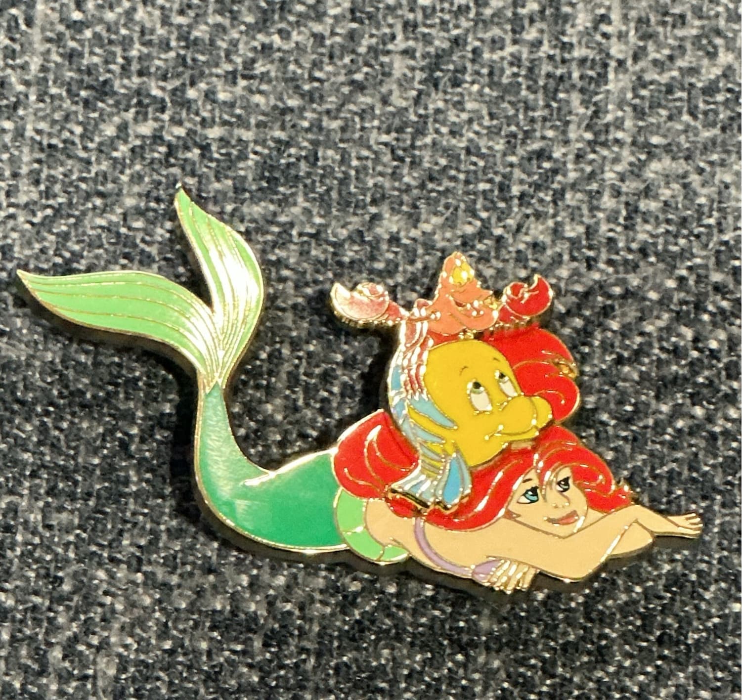 Ariel, Flounder & Sebastian - The Little Mermaid