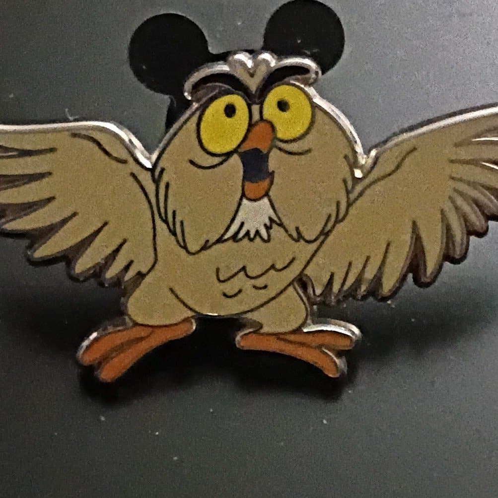 Archimedes with Mickey Ears Pin