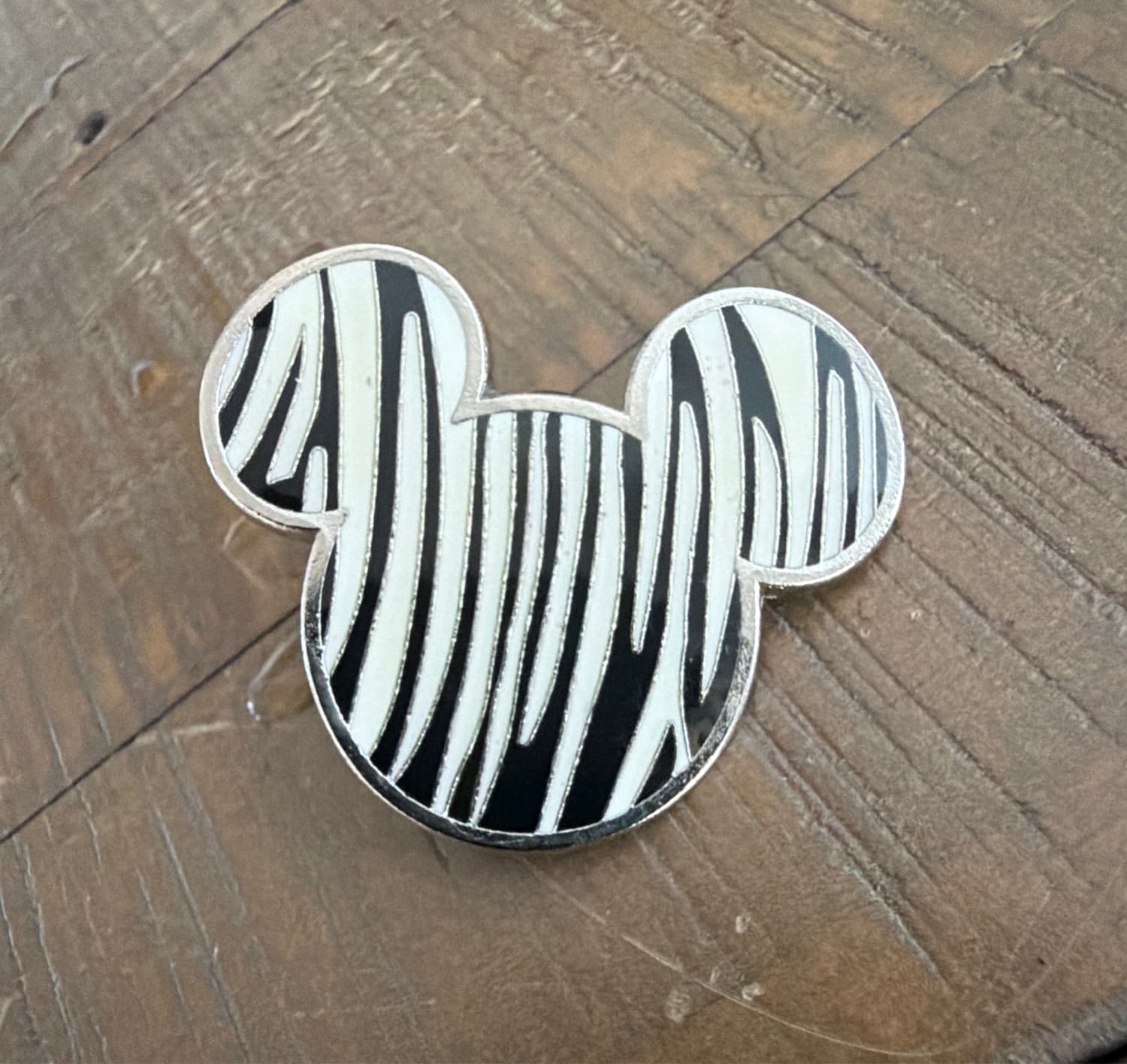 Zebra Print Mickey Mouse Icon