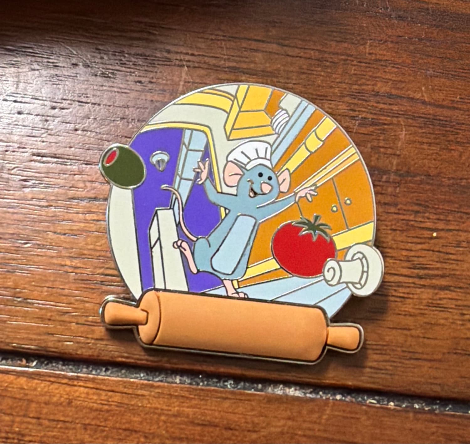 Remy on Rolling Pin - Remy's Ratatouille Adventure front