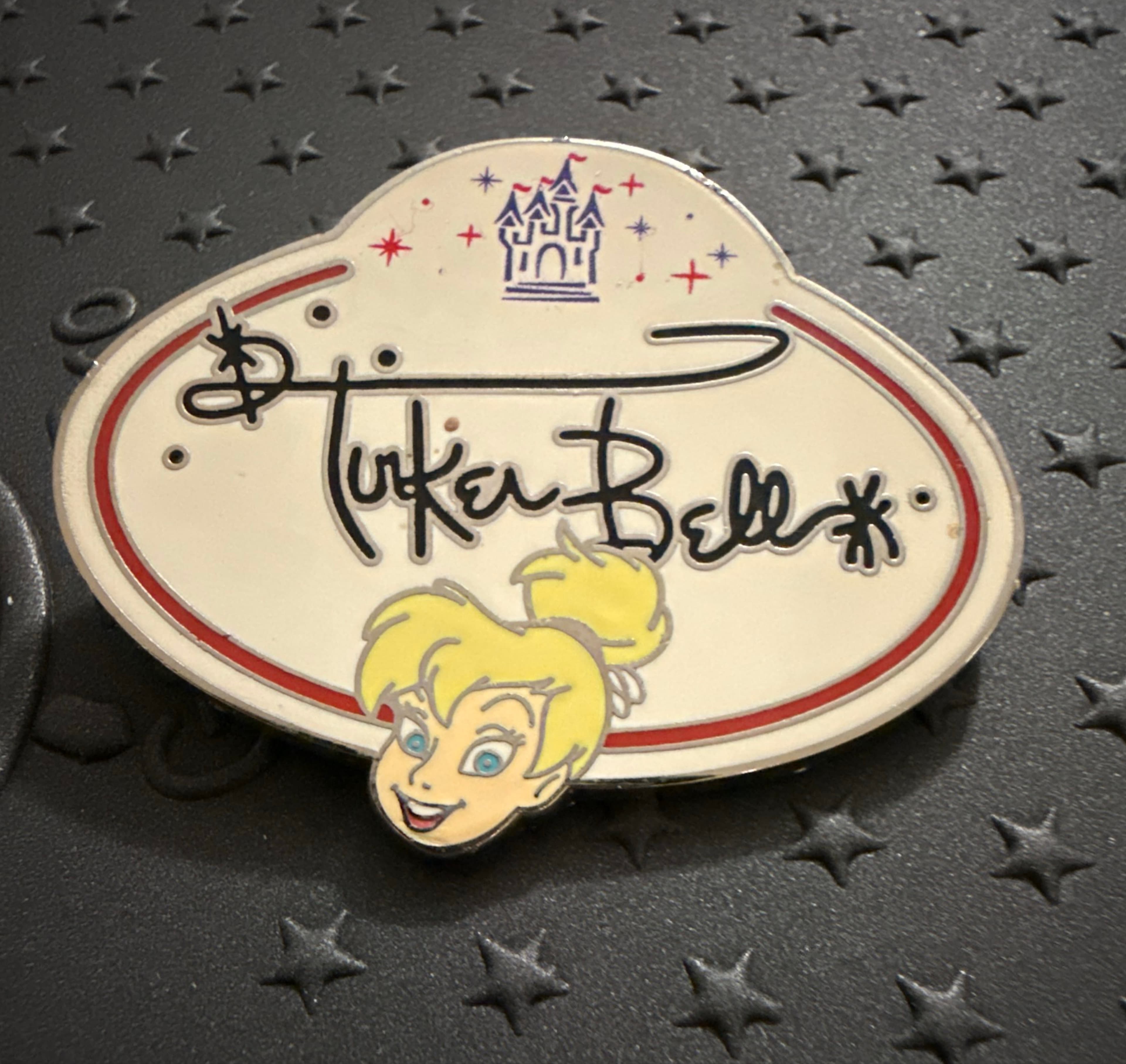 Tinker Bell Name Tag Mystery Collectible Pin