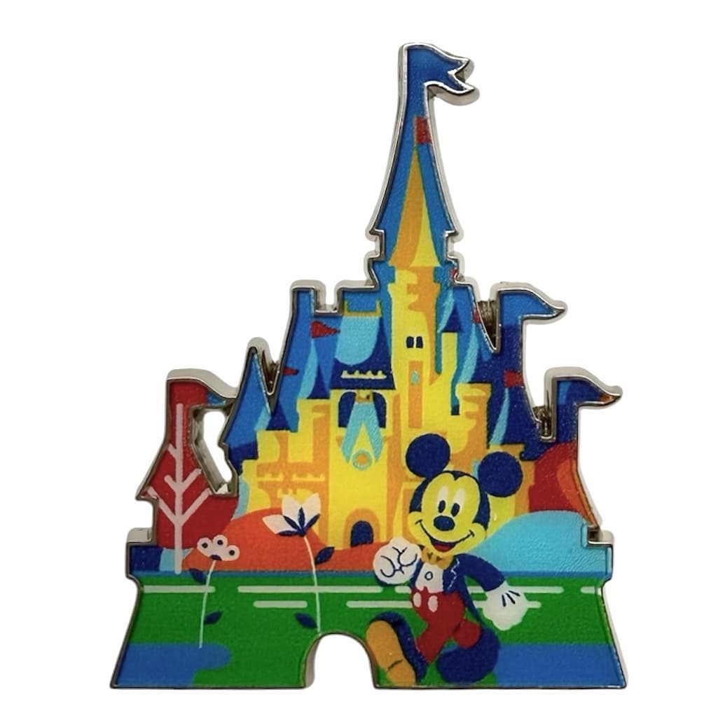 Mickey Mouse at Cinderella Castle Cinderella Castle front