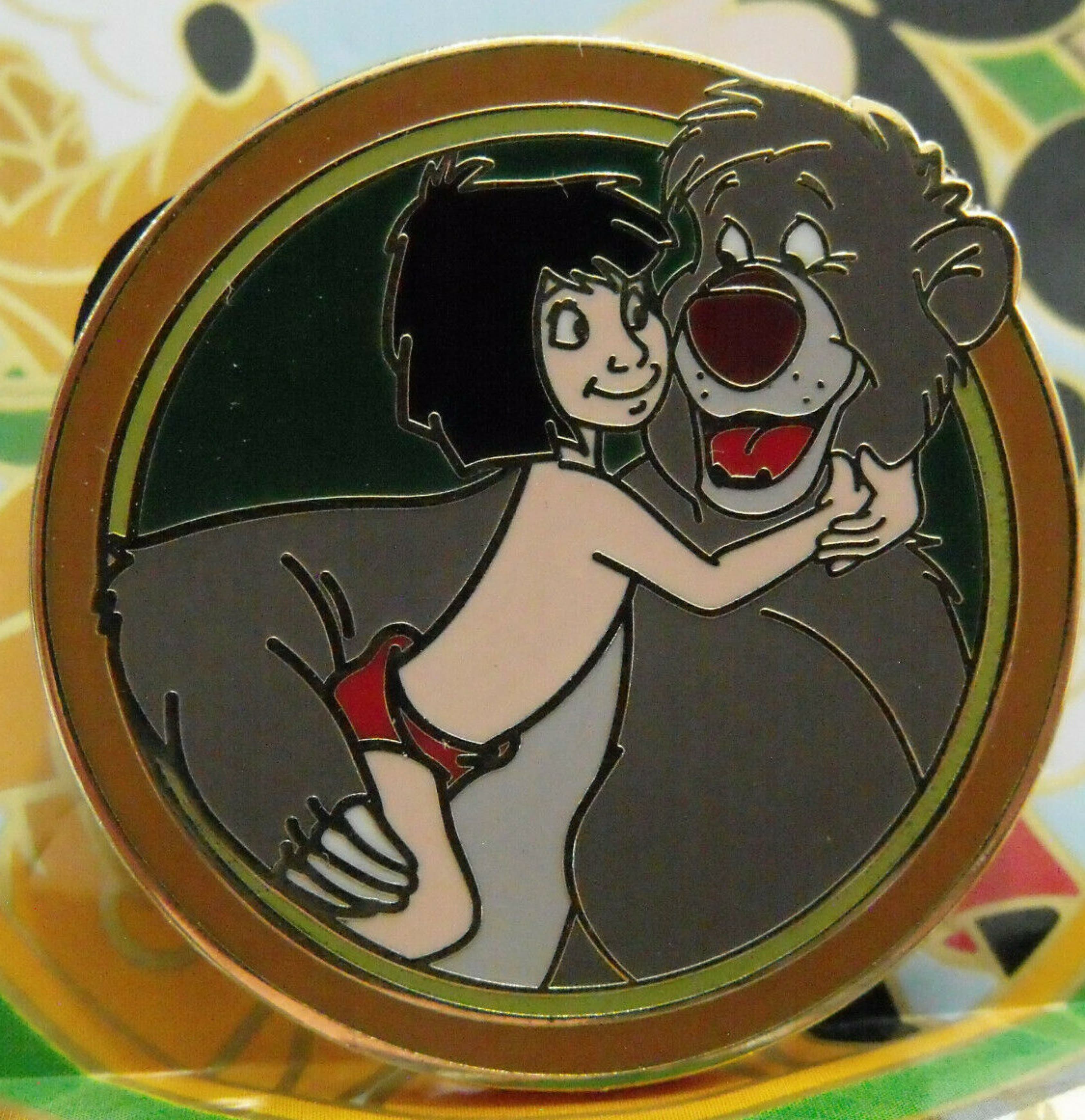 Baloo and Mowgli