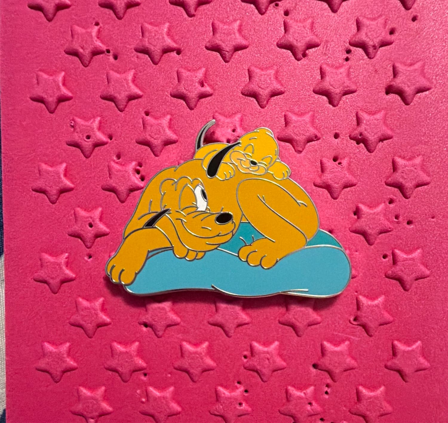 Pluto with Sleeping Pluto Jr