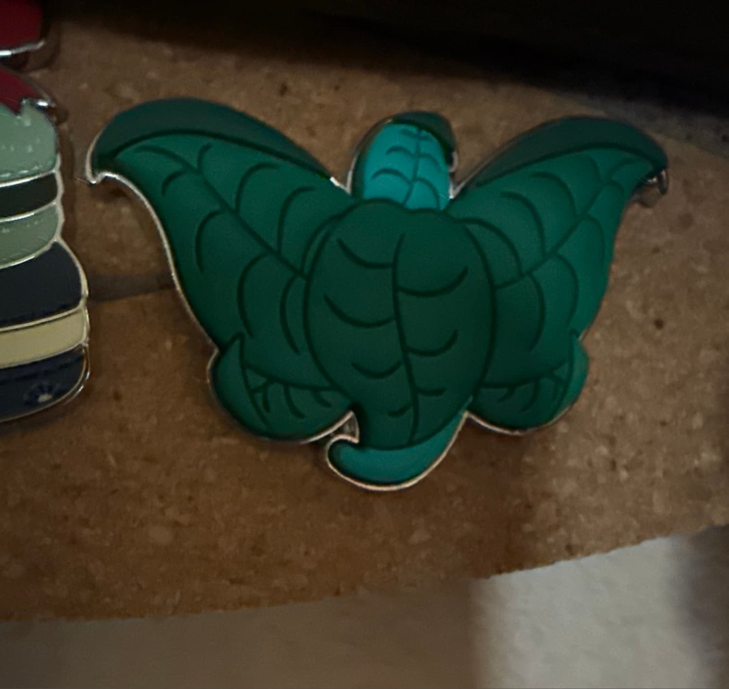 Dumbo Rubberized Potted Plants Mystery Pin front