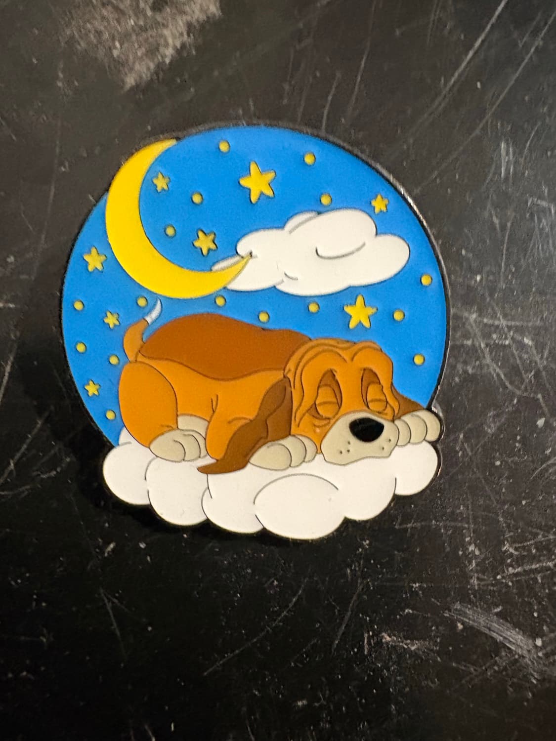 Loungefly Disney Cats & Dogs Moon Mystery Fox & the Hound Pin - Copper