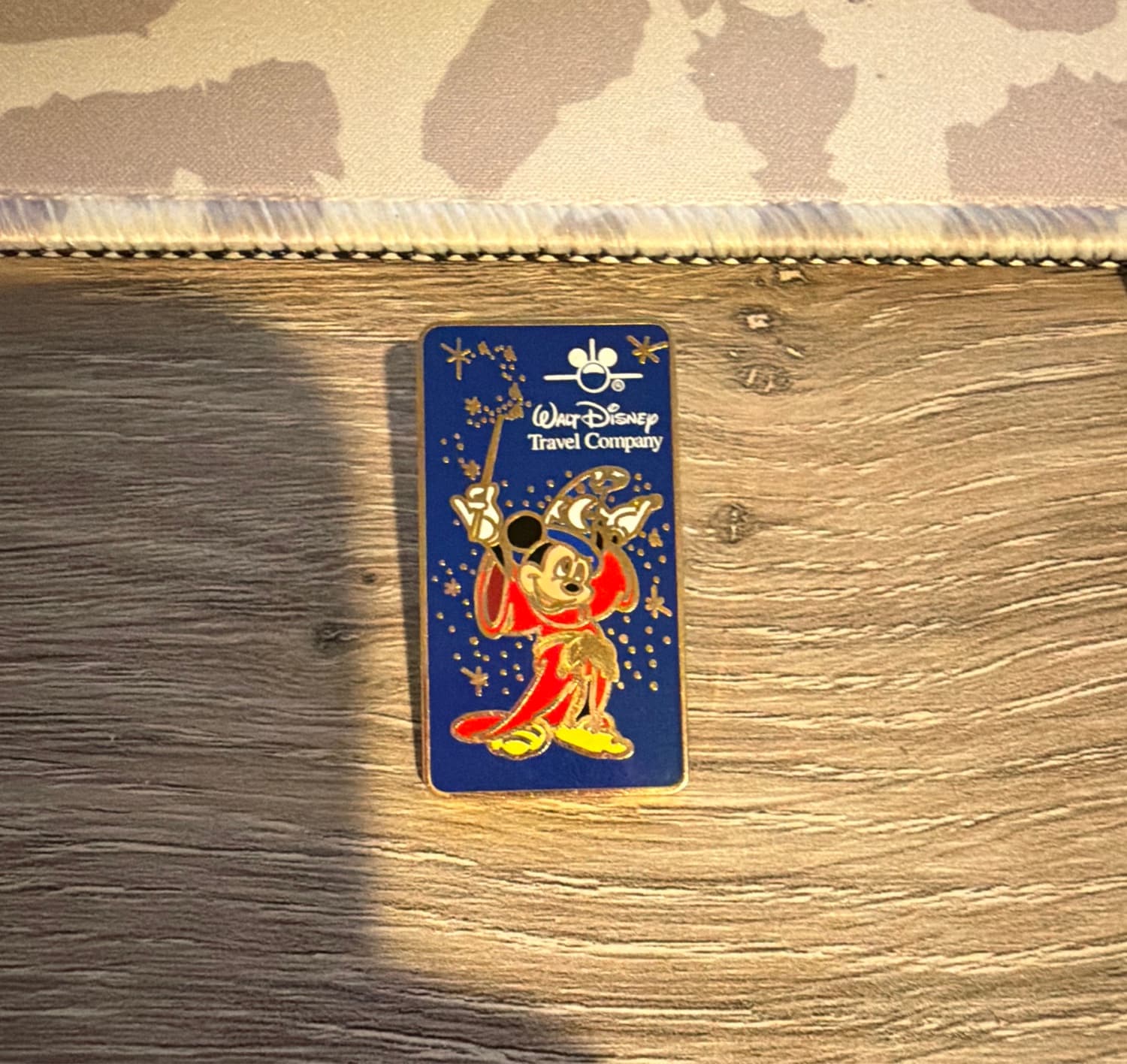 Walt Disney Travel Company Fantasia Mickey Mouse Sorcerer Pin